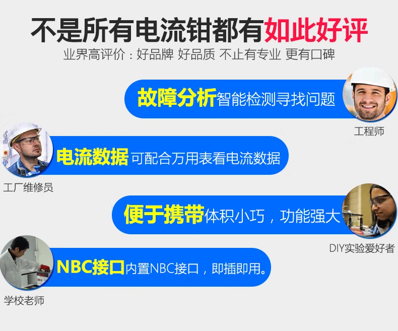 交/直流电流钳CC-650