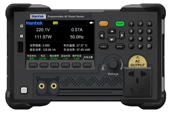 汉泰克示波型变频电源HAP11L500 / HAP11L1000：实时波形+长时录制，开启高精度测试新时代