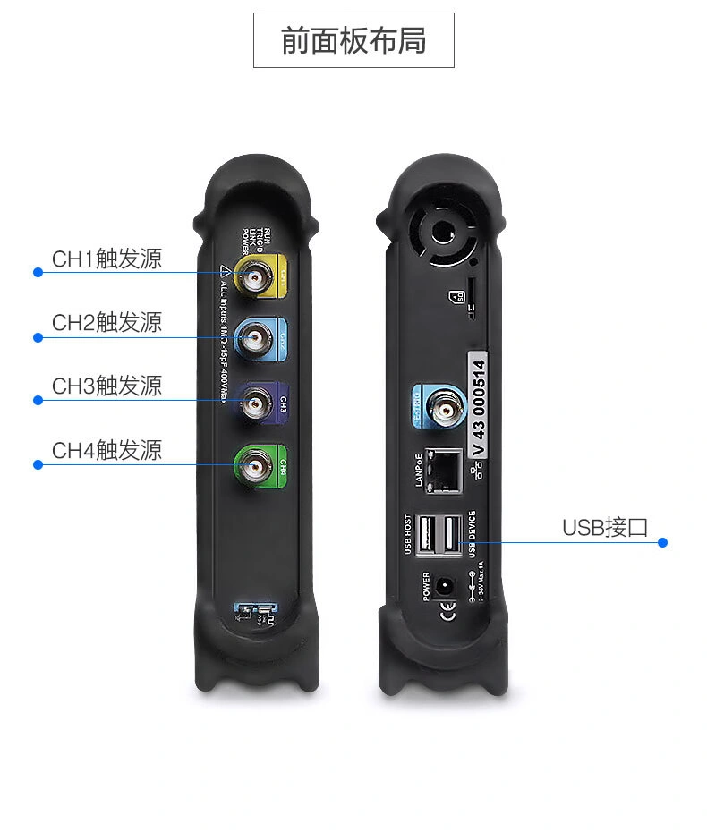 USB虚拟示波器DSO3000(A) (1GSa/s)系列