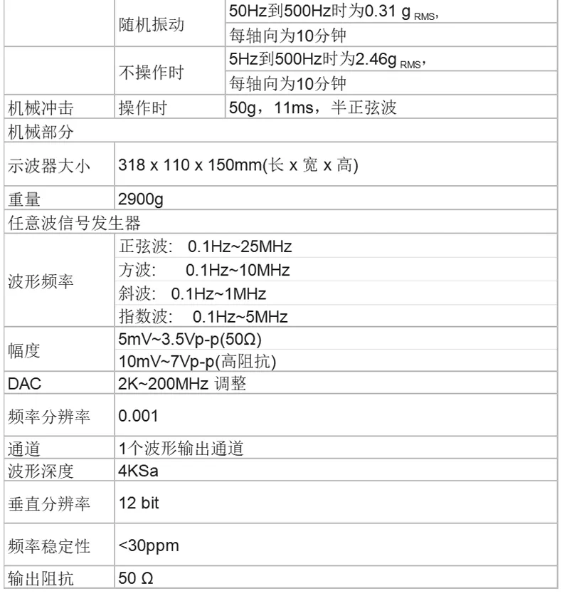 数字示波器 DSO4004C系列