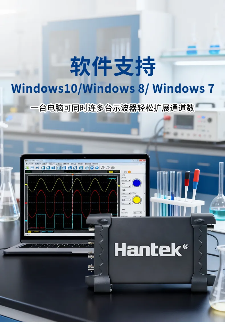 USB虚拟示波器6004BD系列
