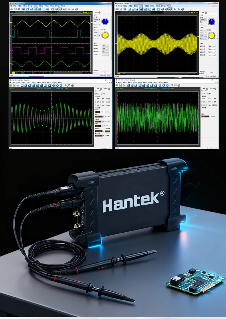USB虚拟示波器6004BD系列